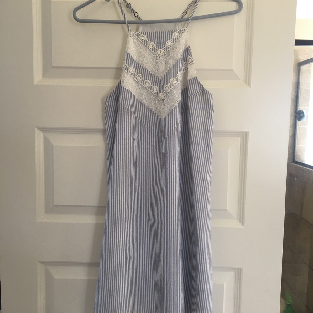 BCBG Seersucker Dress